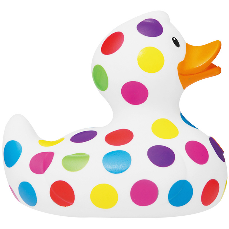Dwars zitten Vrijlating werkgelegenheid Pop Dot Rubber Duck | Buy premium rubber ducks online - world wide  delivery! - Amsterdam Duck Store