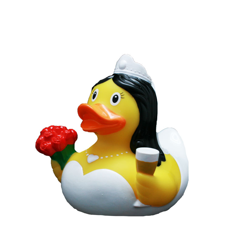 Mini Deluxe Bride & Bride Rubber Ducks - Amsterdam Duck Store