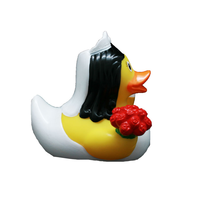 Mini Deluxe Bride & Bride Rubber Ducks - Amsterdam Duck Store