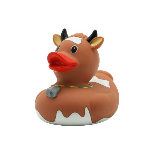 cow rubber duck brown