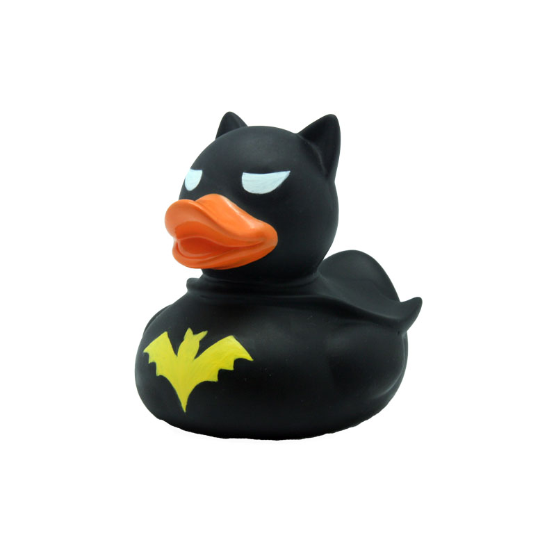 black rubber duck