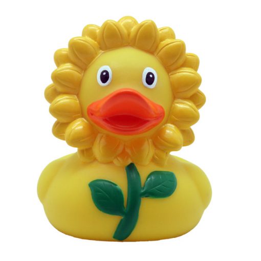 sunflower rubber duck