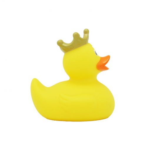yellow crown rubber duck