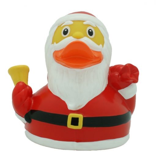 Santa Rubber Duck Front Amsterdam Duck Store