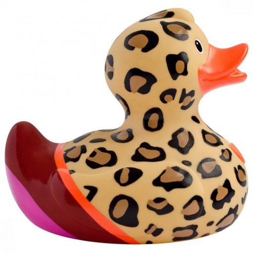 leopard rubber duck Amsterdam Duck Store