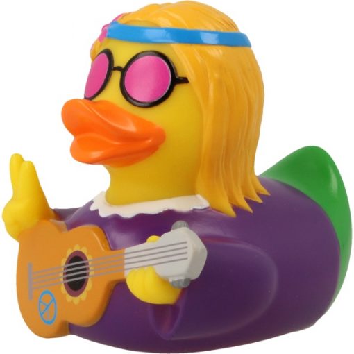 Hippie Woman Rubber Duck