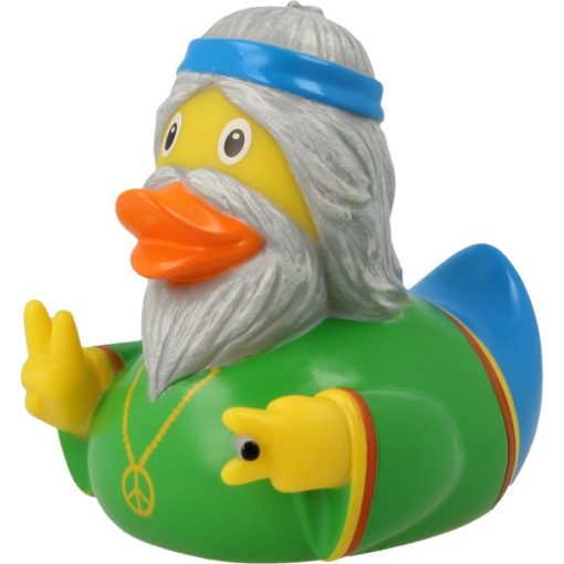 Hippie rubber duck