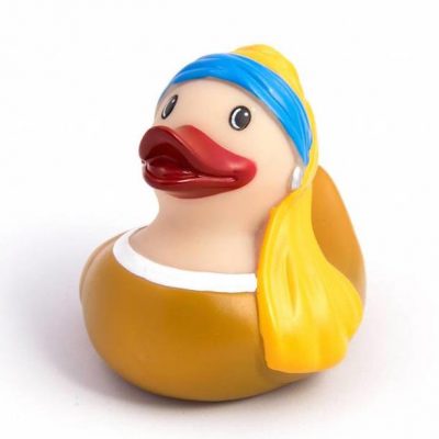 6 Rubber Made in Paris, France Duckies Fishing Ducks Peche Aux Canards Djeco