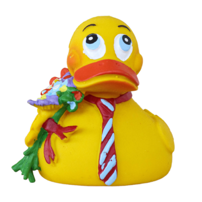 Flowers Rubber Duck
