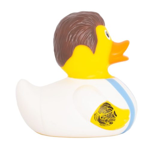 Soccer Star White Rubber Duck - Image 4