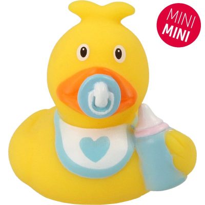 Mini Baby Boy Blue Rubber Duck
