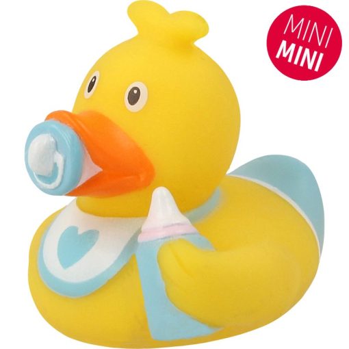 Mini Baby Boy Blue Rubber Duck - Image 2