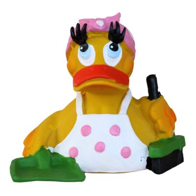 Cleaning Woman Rubber Duck