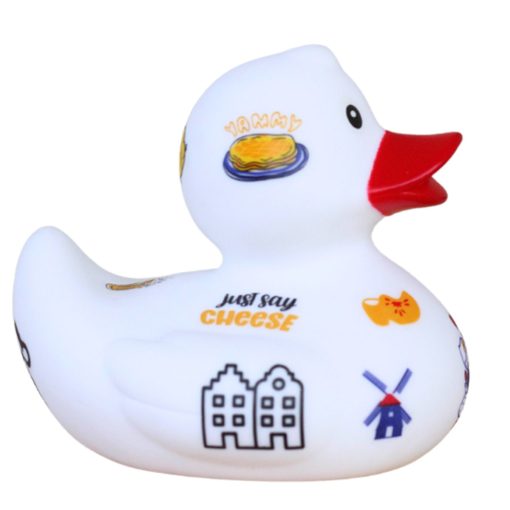 Dutch Kissing Couple Rubber Duck - Image 3