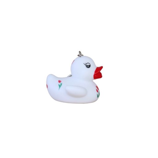 Tulips Key Ring Rubber Duck - Image 3