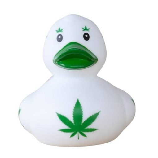 Green Leaves Rubber Duck