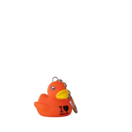 Keyring Holland Orange Rubber Duck - Image 4