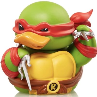 Teenage Mutant Ninja Turtles Raphael Rubber Duck TUBBZ Boxed Edition