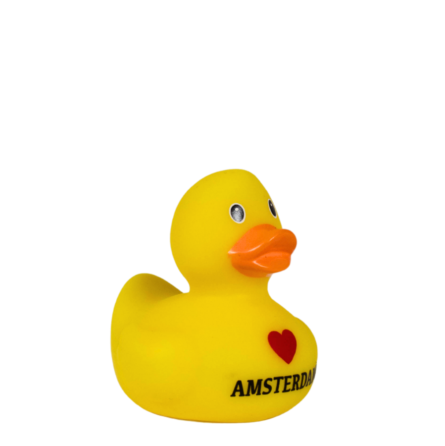 Mini Yellow Love Amsterdam Rubber Duck - Image 3