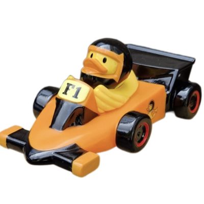 Race Rubber Duck Formula1 Orange