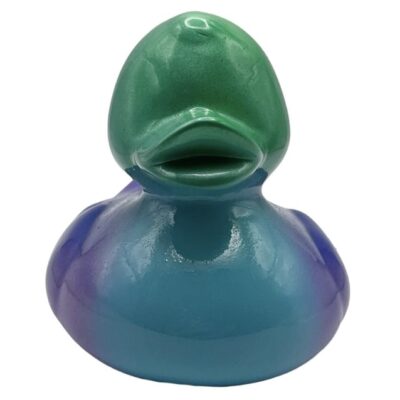 Gradient Blue Rubber Duck